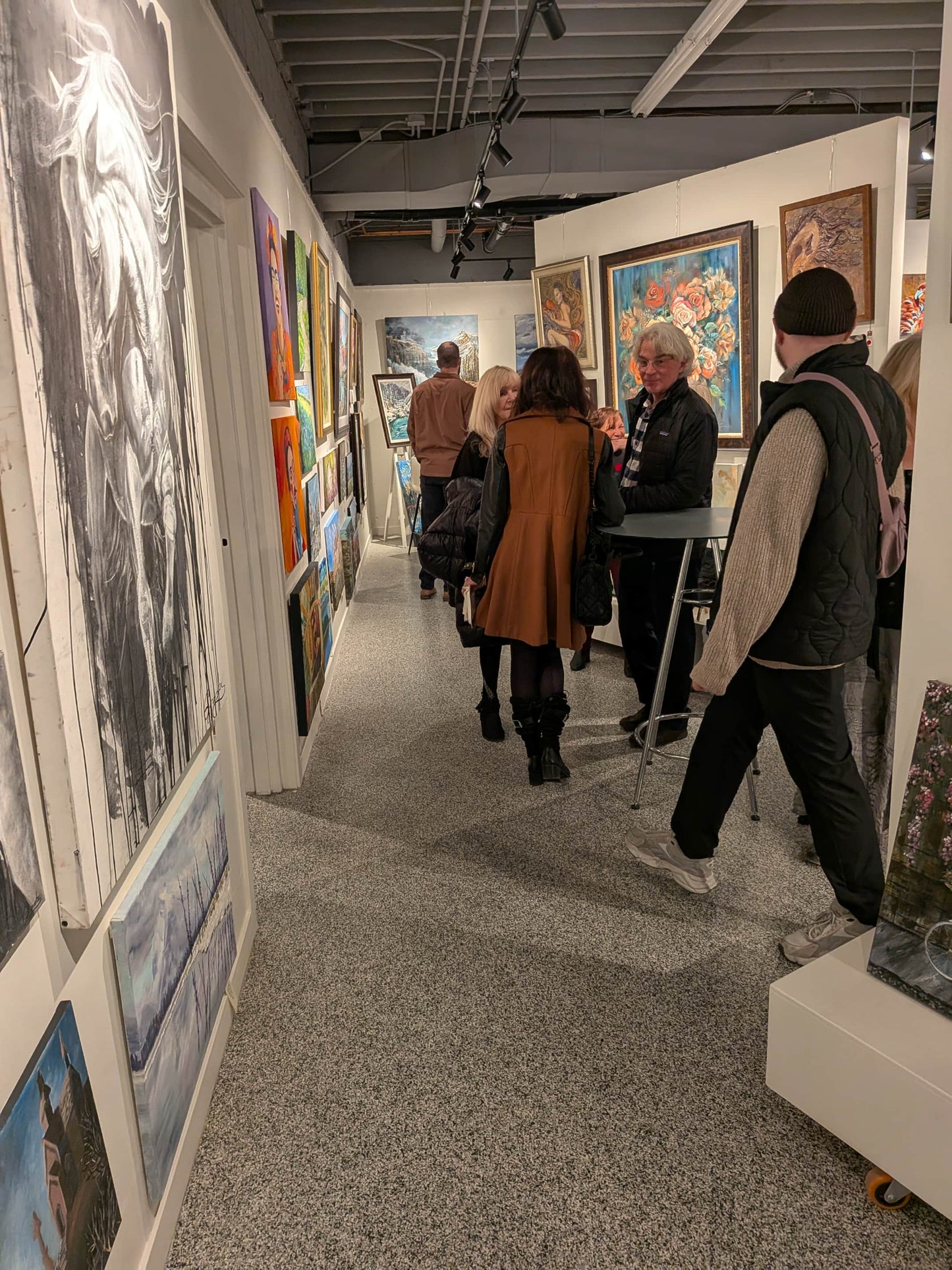 Calgary Corporate Artspace Event - The Grasby Art Garden, Art Studio and The Art Cellar Gallery