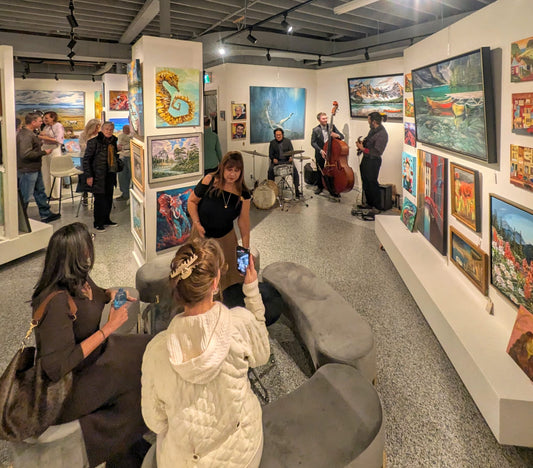 Gallery & Live Music Venue Rental | Grasby Art Cellar - Calgary