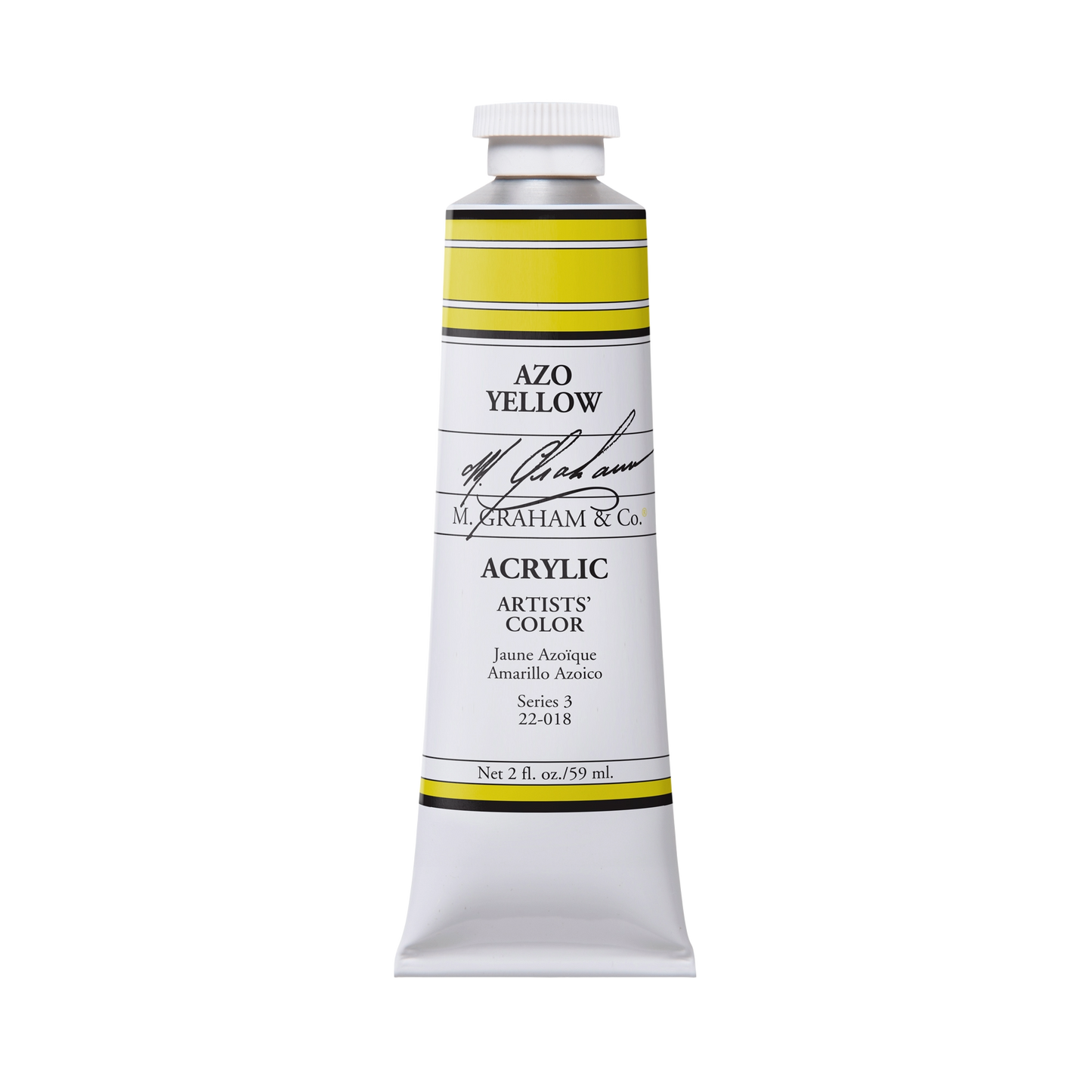 M. Graham | Acrylic Azo Yellow | 59ml