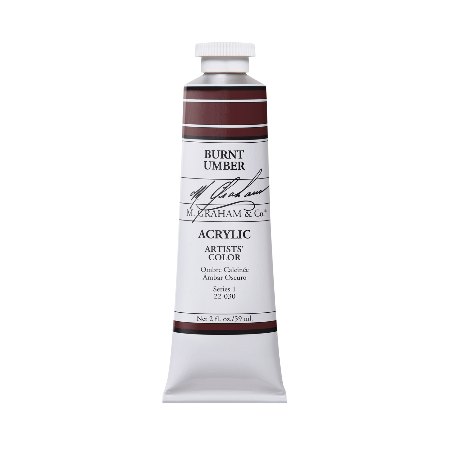 M. Graham | Acrylic Burnt Umber | 59ml