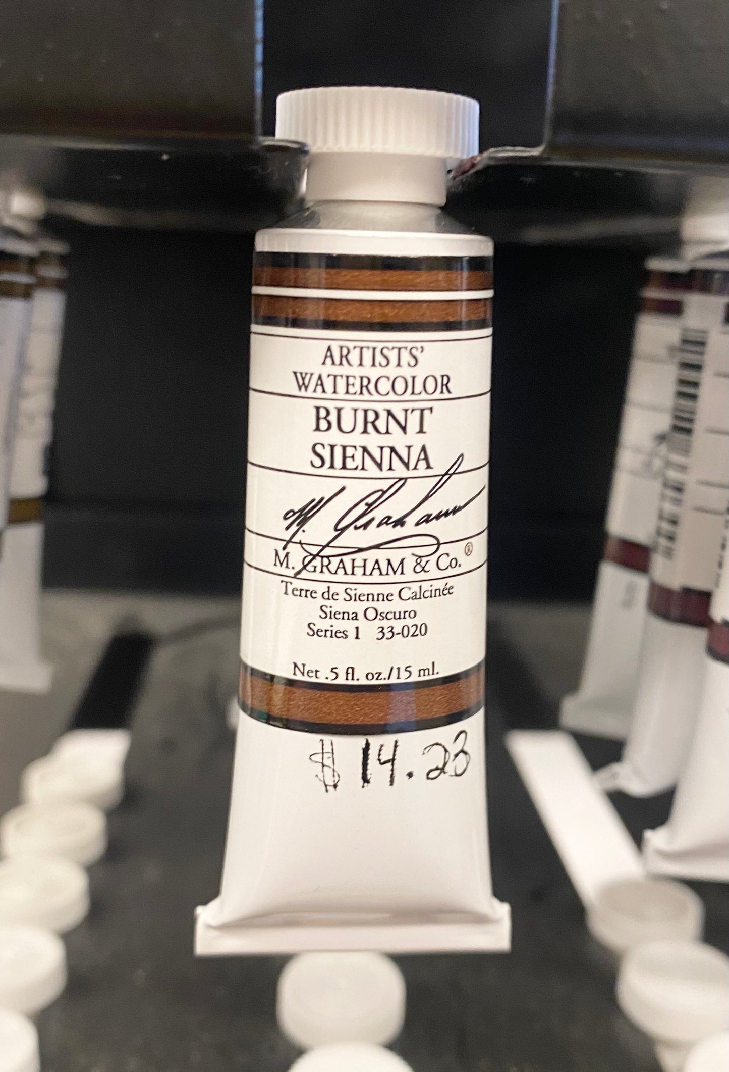 M. Graham Burnt Sienna 0.5 oz (15 ml) Artists' Watercolor