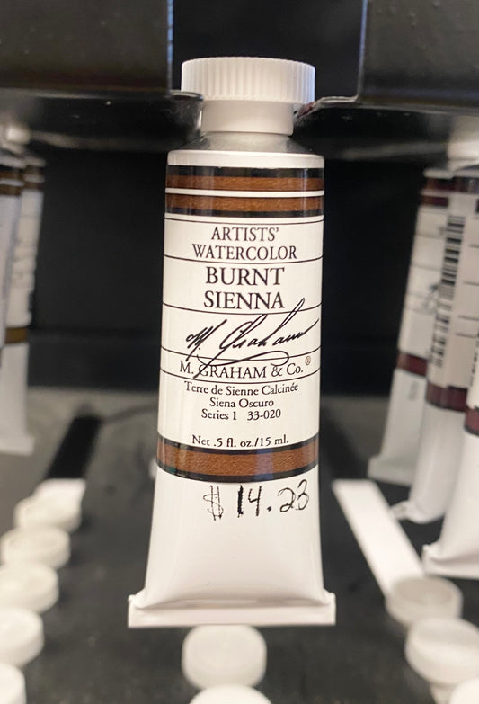 M. Graham Burnt Sienna 0.5 oz (15 ml) Artists' Watercolor