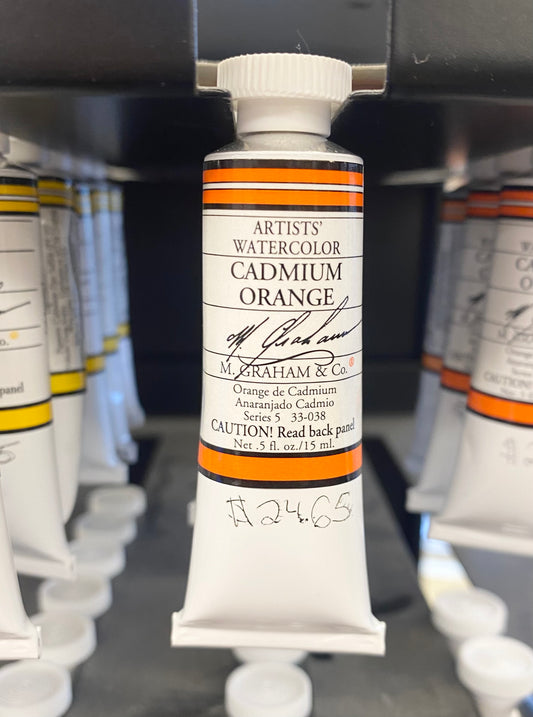 M. Graham Cadmium Orange 0.5 oz (15 ml) Artists' Watercolor