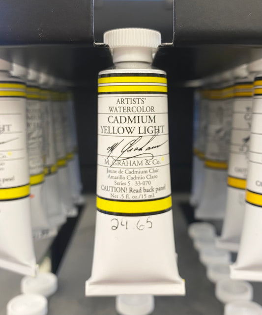 M. Graham Cadmium Yellow Light 0.5 oz (15 ml) Artists' Watercolor