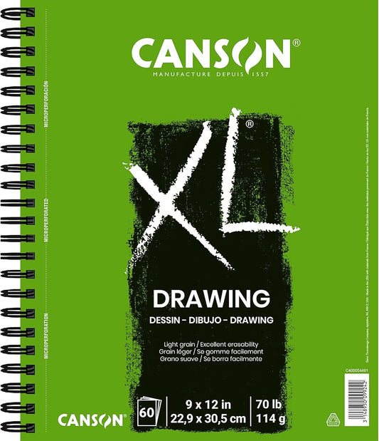 Canson XL Drawing Sketchbook (9x12in)