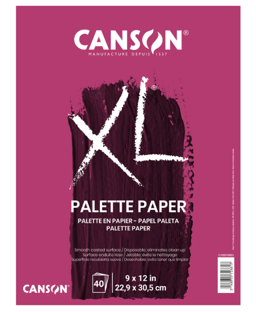 PALETTES - Canson XL Palette Paper, 9"X 12"