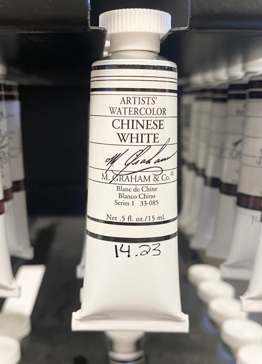 M. Graham Chinese White 0.5 oz (15 ml) Artists' Watercolor