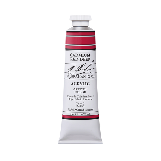 M. Graham | Acrylic Cadmium Red Deep | 59ml
