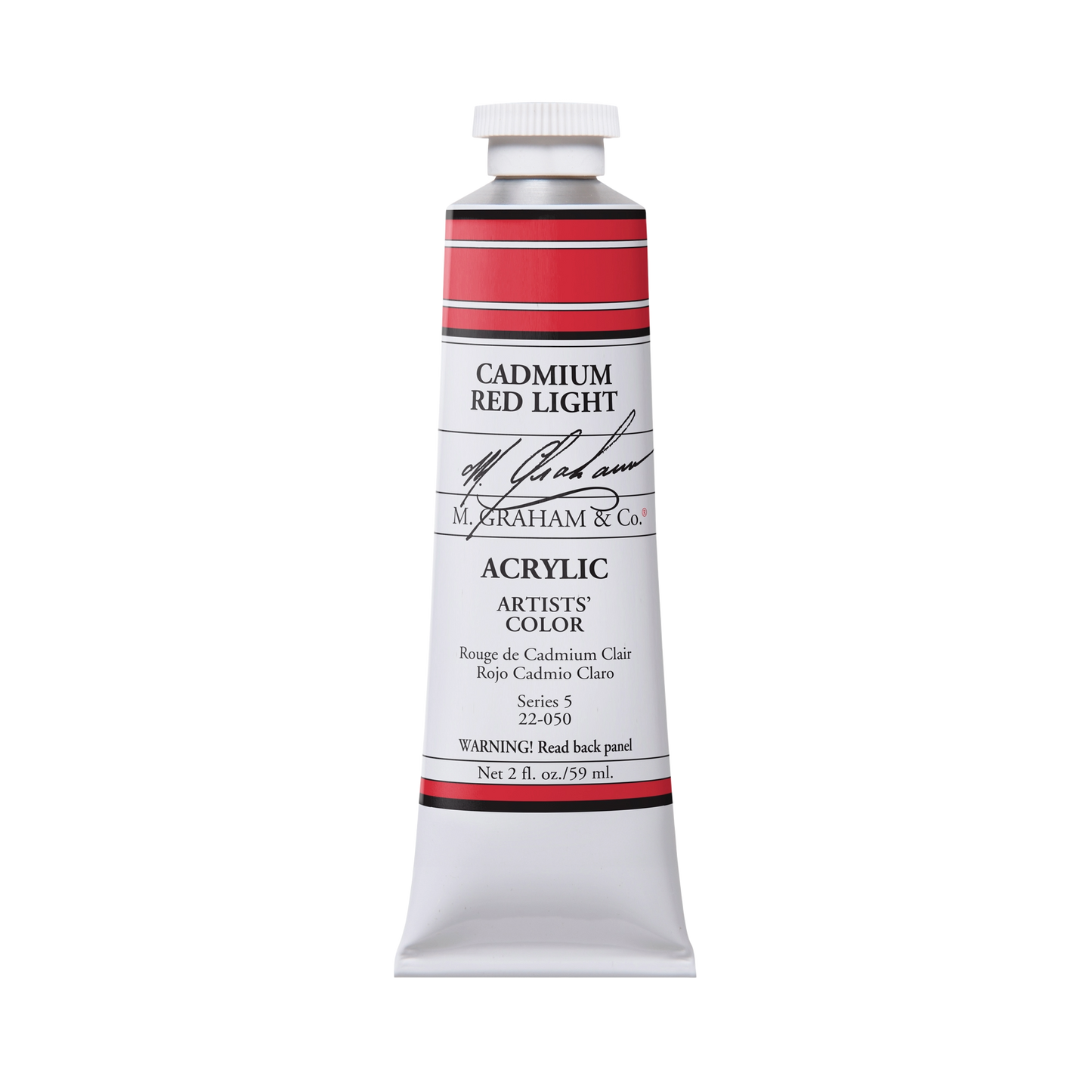 M. Graham | Acrylic Cadmium Red Light | 59ml