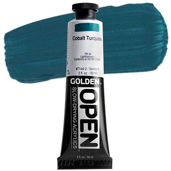 GOLDEN Open Slow Drying Acrylic (2 fl. oz, 59ml)
