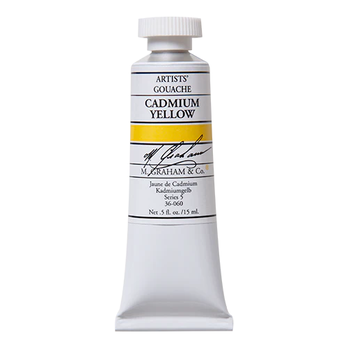 M. GRAHAM Artists' Gouache Cadmium Yellow