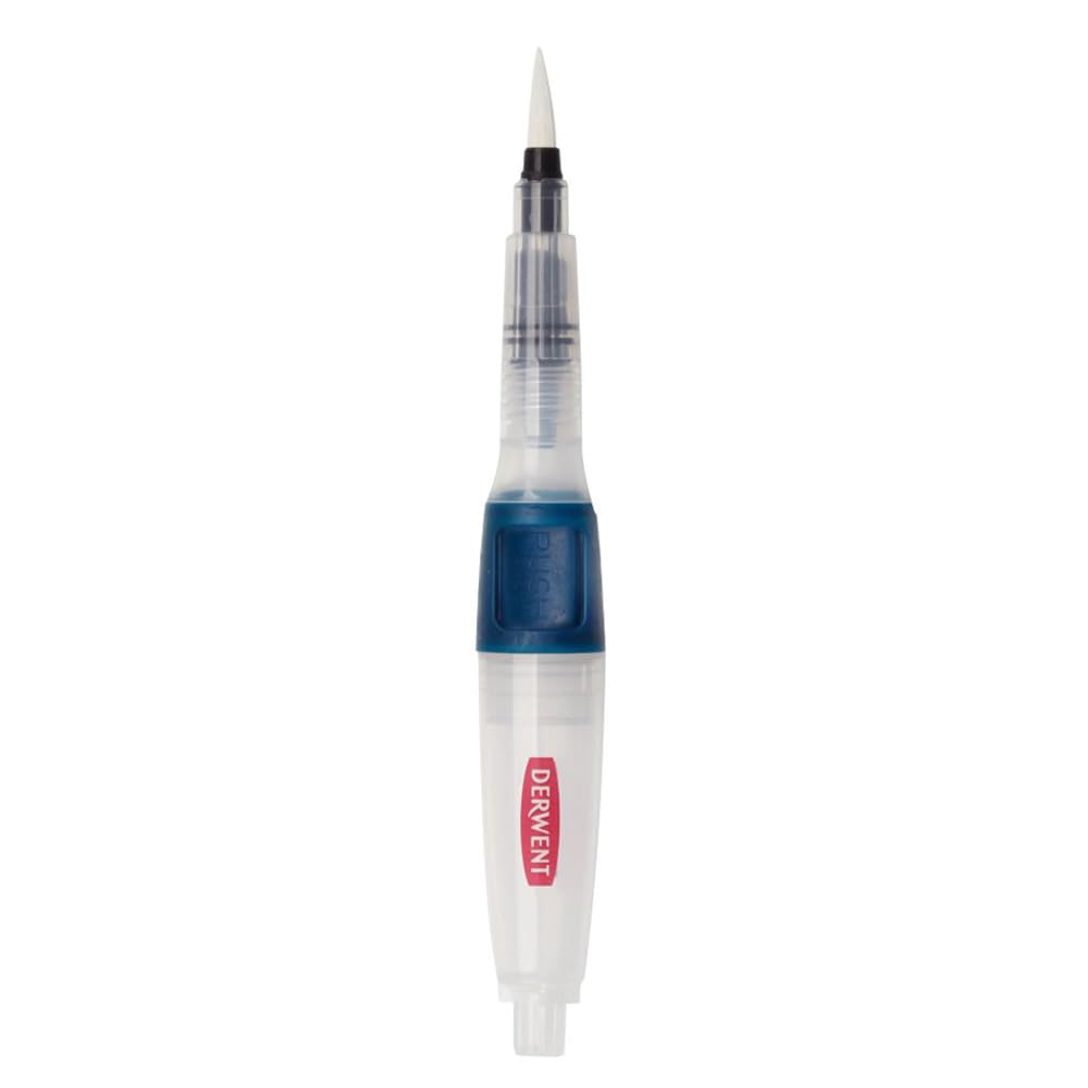 DERWENT - Push Button Waterbrush, Large Tip (4mm)