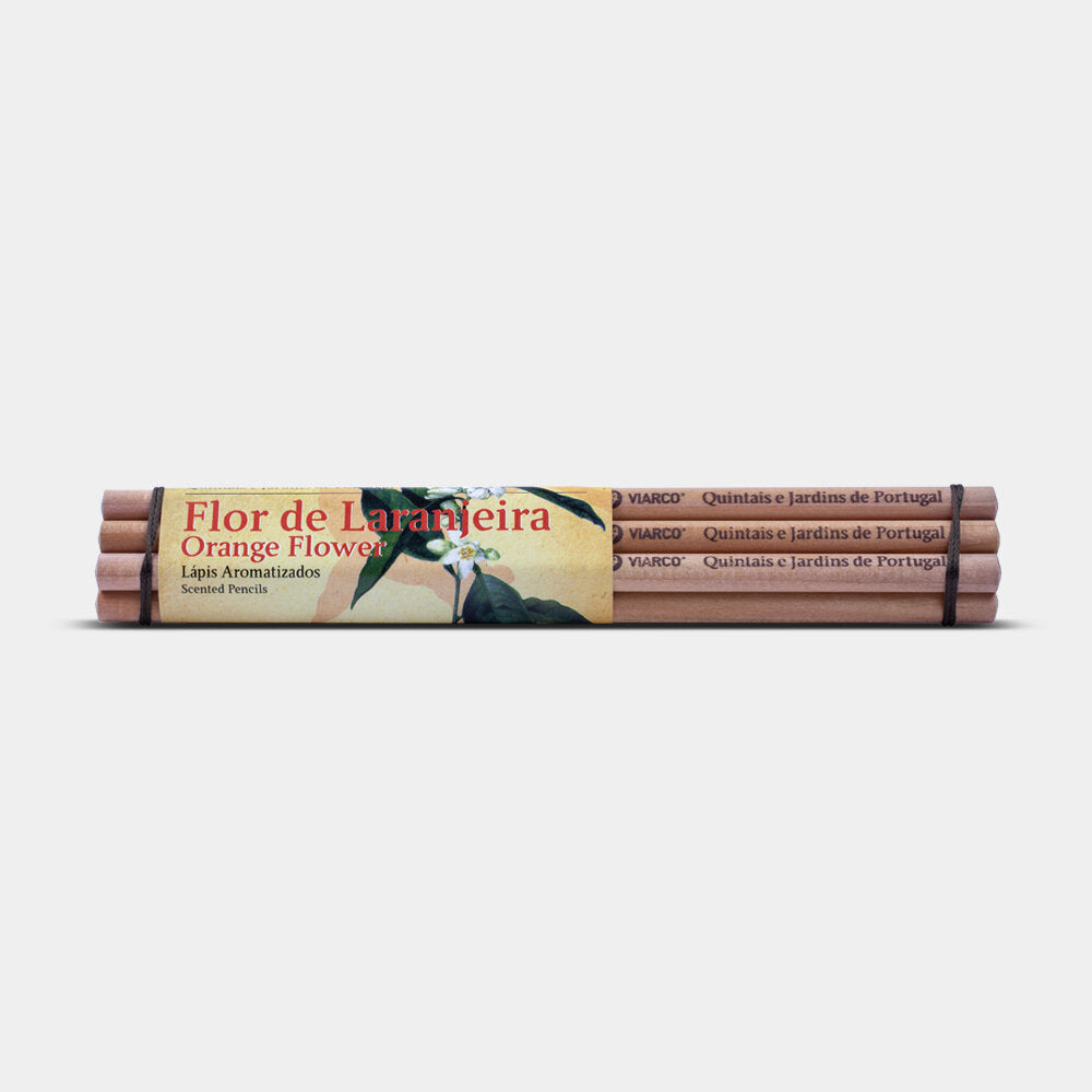 Scented Pencils - Orange Flower - Set of 6 Pieces