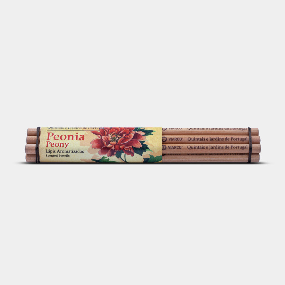 Scented Pencils - Peony - Set of 6 Pieces