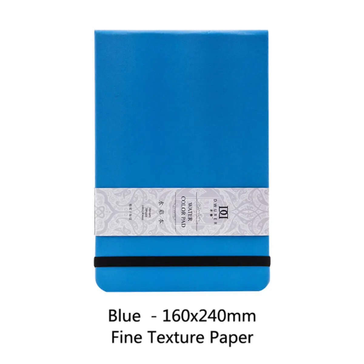 Dorerart Blue Watercolor Pad, 24 sheets, 160x240mm