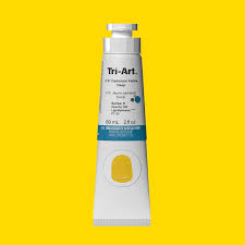 Tri-Art High Viscosity Acrylics | Cadmium Yellow Deep | 60ml Tubes
