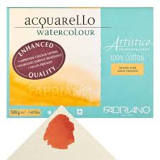 Fabriano Artistico Watercolour Pad - Cold Press, 300gsm, 20 Sheets, 14x20" (35.5x51cm)