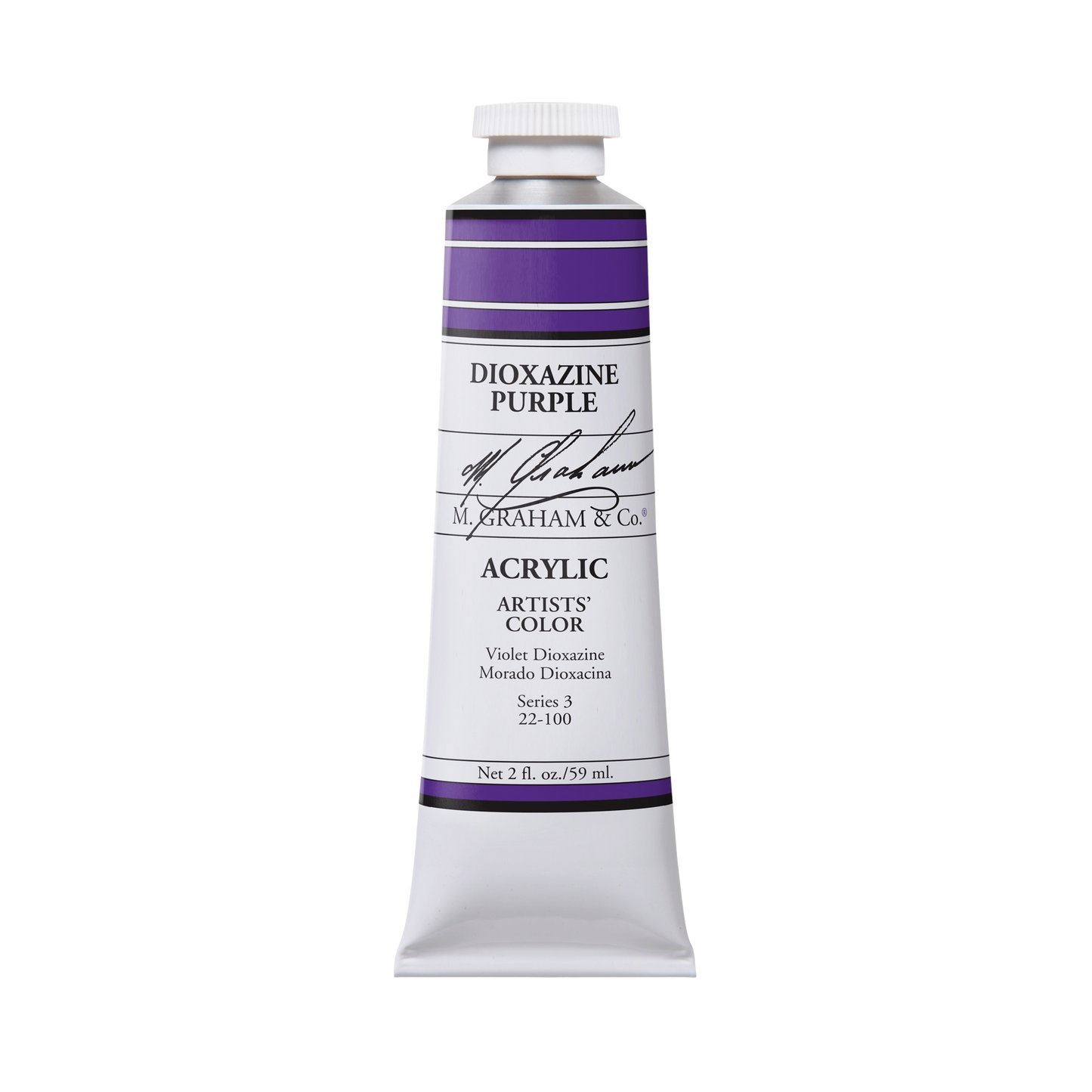 M. Graham | Acrylic Dioxazine Purple | 59ml