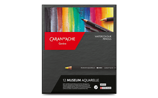 Caran d'Ache - Museum Watercolour Pencil - Set of 12
