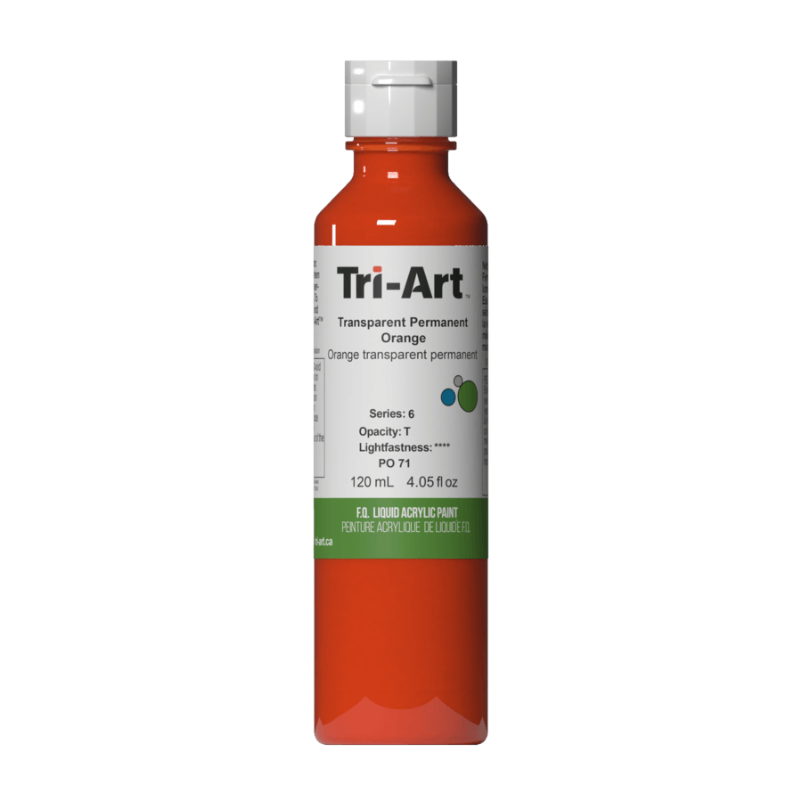 Tri-Art Liquids - Transparent Permanent Orange