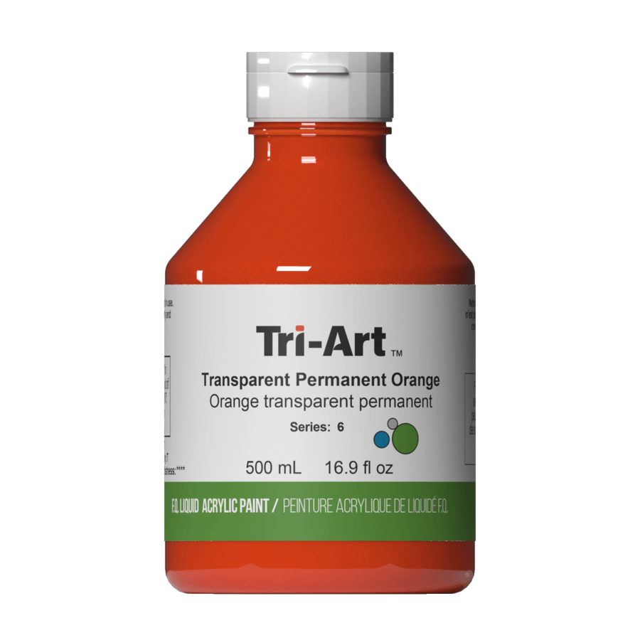Tri-Art Liquids - Transparent Permanent Orange