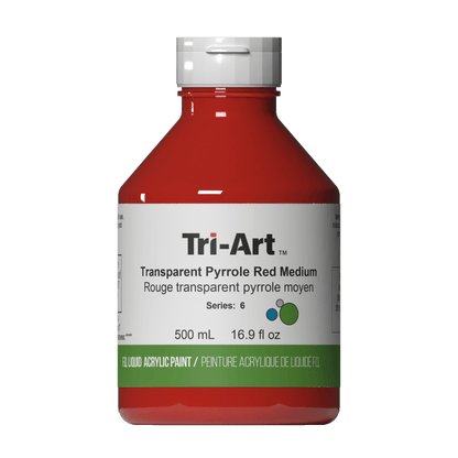 Tri-Art Liquids - Transparent Pyrrole Red Medium