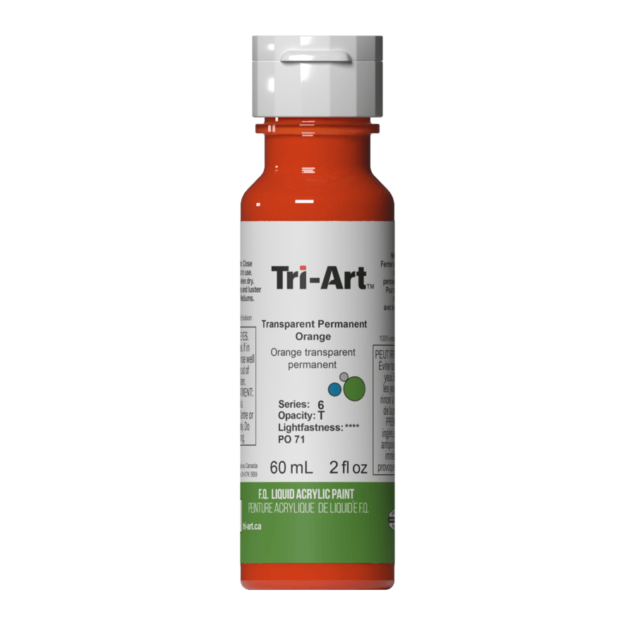 Tri-Art Liquids - Transparent Permanent Orange