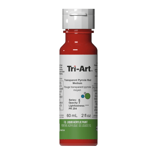 Tri-Art Liquids - Transparent Pyrrole Red Medium