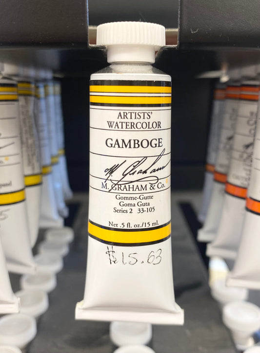 M. Graham Gamboge 0.5 oz (15 ml) Artists' Watercolor