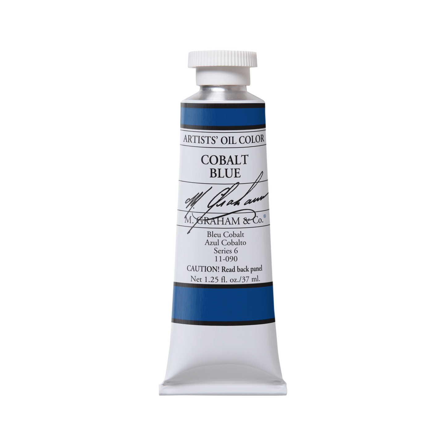 M. Graham Oil Paint (37ml) (Cobalt Blue, Ivory Black, Permanent Green Light)