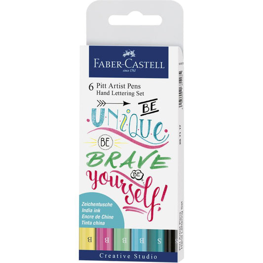 Faber-Castell - Pitt Artist Pen - Assorted tips - Hand Lettering Sets