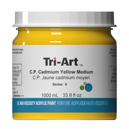 Tri-Art High Viscosity - C.P. Cadmium Yellow Medium