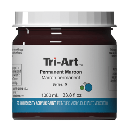 Tri-Art High Viscosity - Permanent Maroon