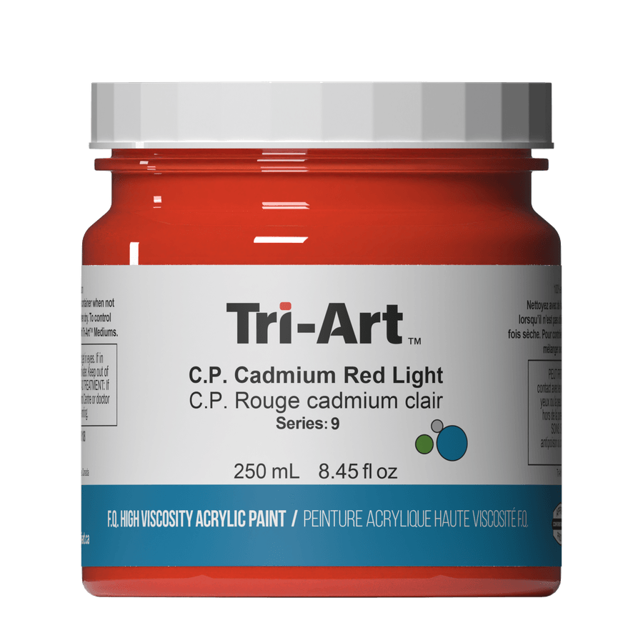 Tri-Art High Viscosity - C.P. Cadmium Red Light