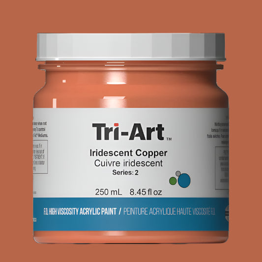 Tri-Art Iridescent Copper 500mL Jar