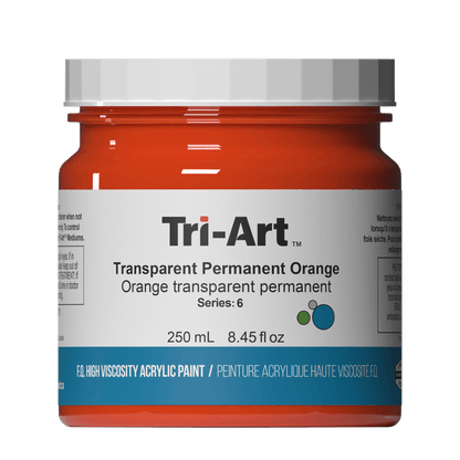 Tri-Art High Viscosity - Transparent Permanent Orange