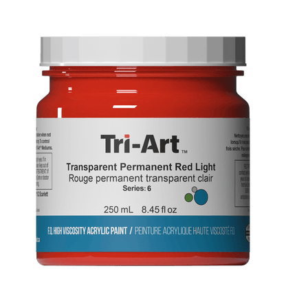 Tri-Art High Viscosity - Transparent Permanent Red Light