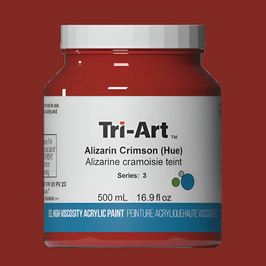 Tri-Art Alizarin Crimson (Hue) 500mL Jar