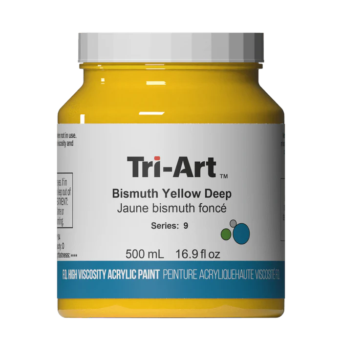 Tri-Art Bismuth Yellow Deep, 500ml Jar