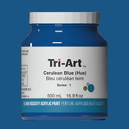 Tri-Art High Viscosity Acrylic 500ml Jars 55.77