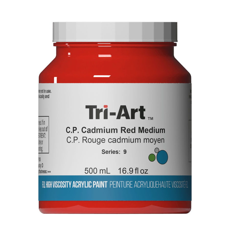 Tri-Art High Viscosity - C.P. Cadmium Red Medium