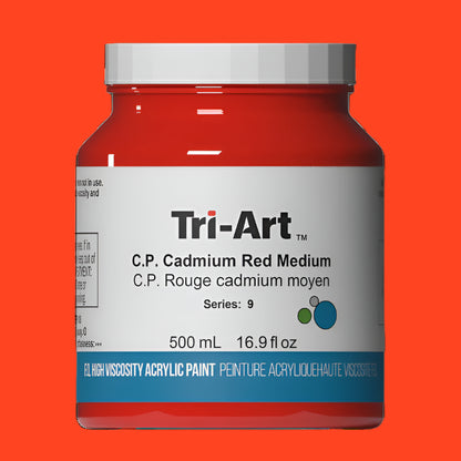 Tri-Art High Viscosity Acrylic 500ml Jars 55.77