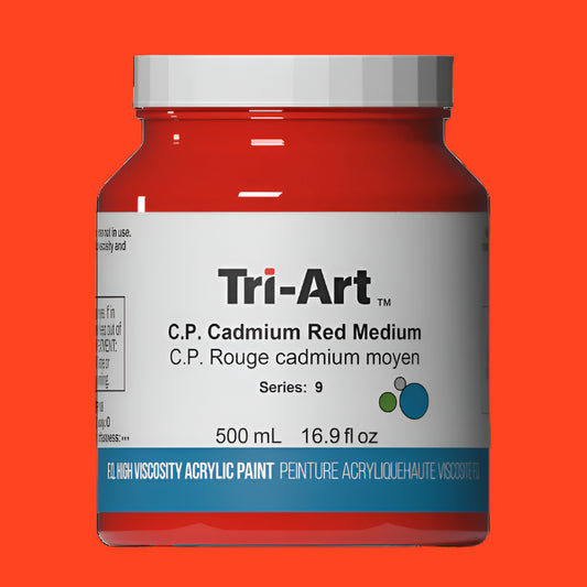 Tri-Art High Viscosity Acrylic 500ml Jars 55.77