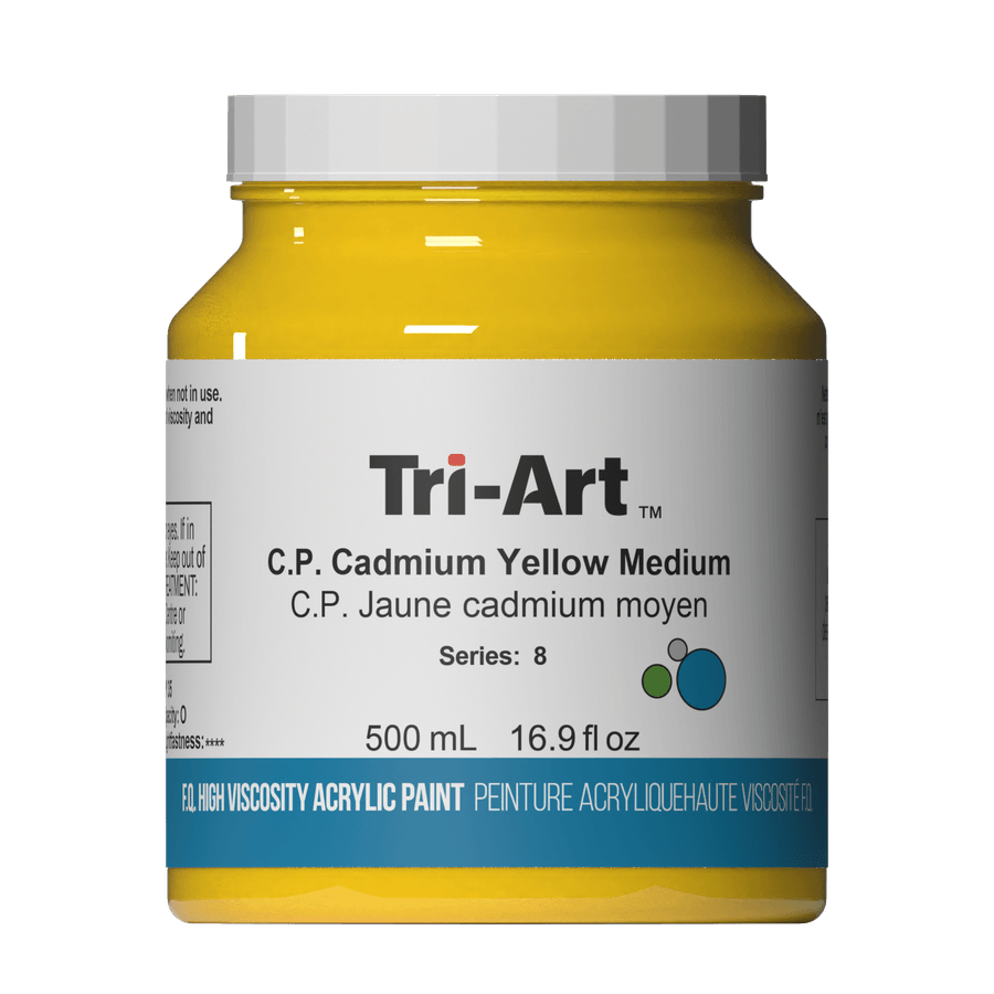 Tri-Art High Viscosity - C.P. Cadmium Yellow Medium