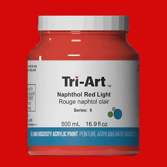 Tri-Art Naphthol Red Light 500ml jar