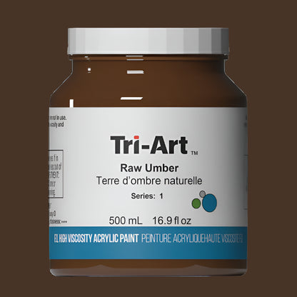 Tri-Art High Viscosity Acrylic Jars 500ml 14.42