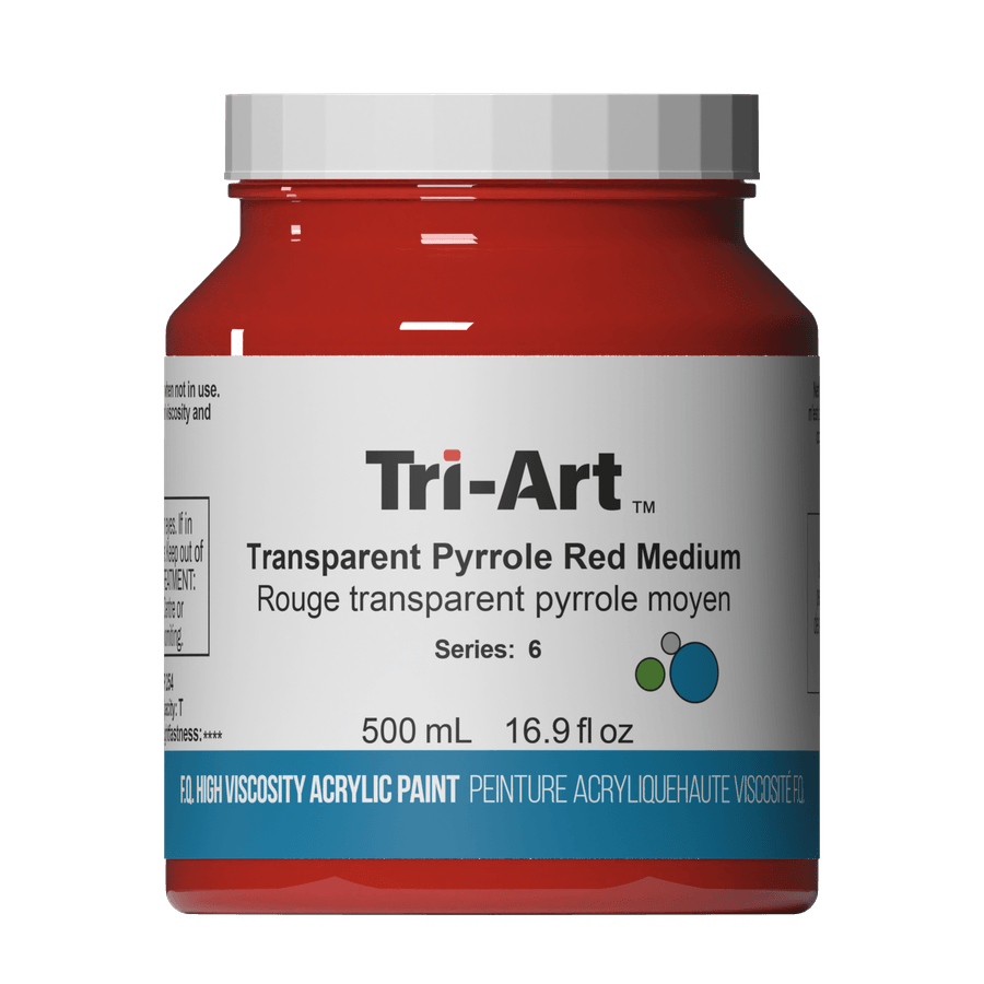 Tri-Art High Viscosity - Transparent Pyrrole Red Medium