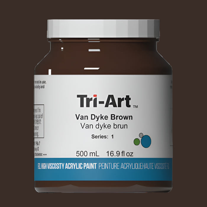Tri-Art High Viscosity Acrylic Jars 500ml 14.42