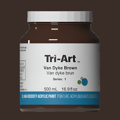 Tri-Art High Viscosity Acrylic Jars 500ml 14.42