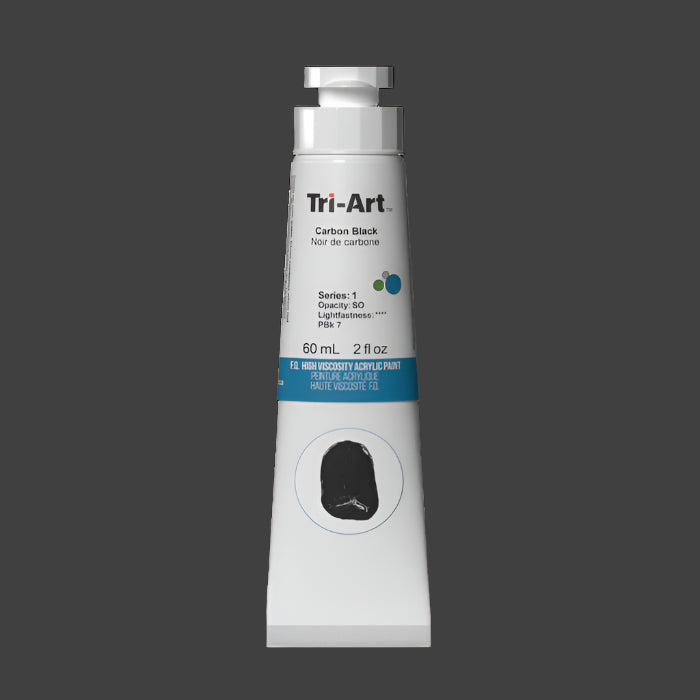 tri-art Carbon Black Acrylic 60mL
